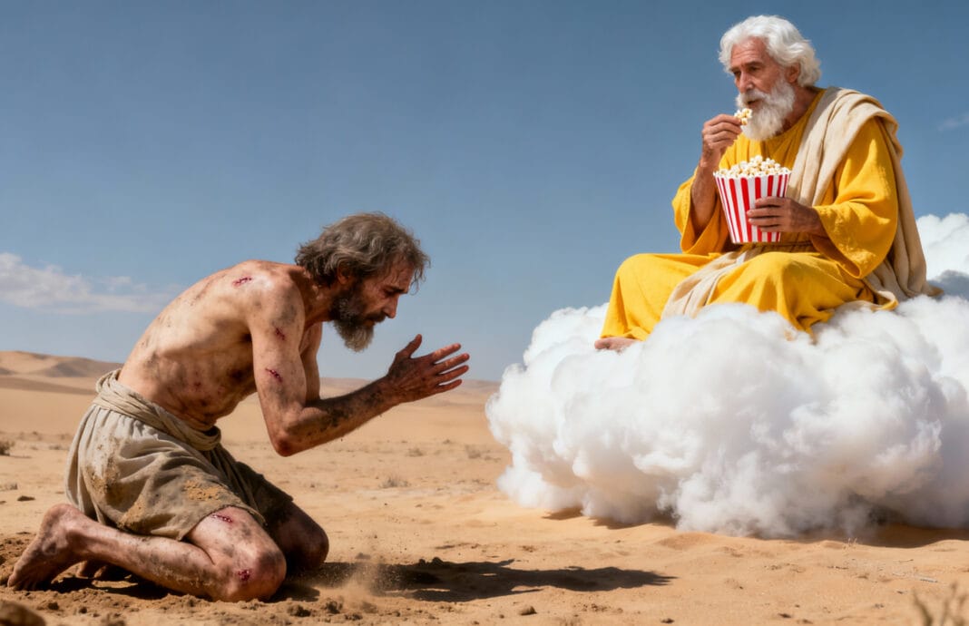 Motyw cierpienia niezawinionego – pierwsze pytanie jawne z Księgi Hioba